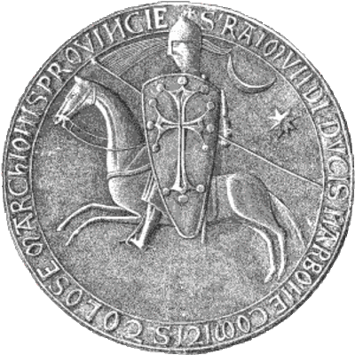 Sceau de Raymond VI (Sagèth de Raimon VI)
